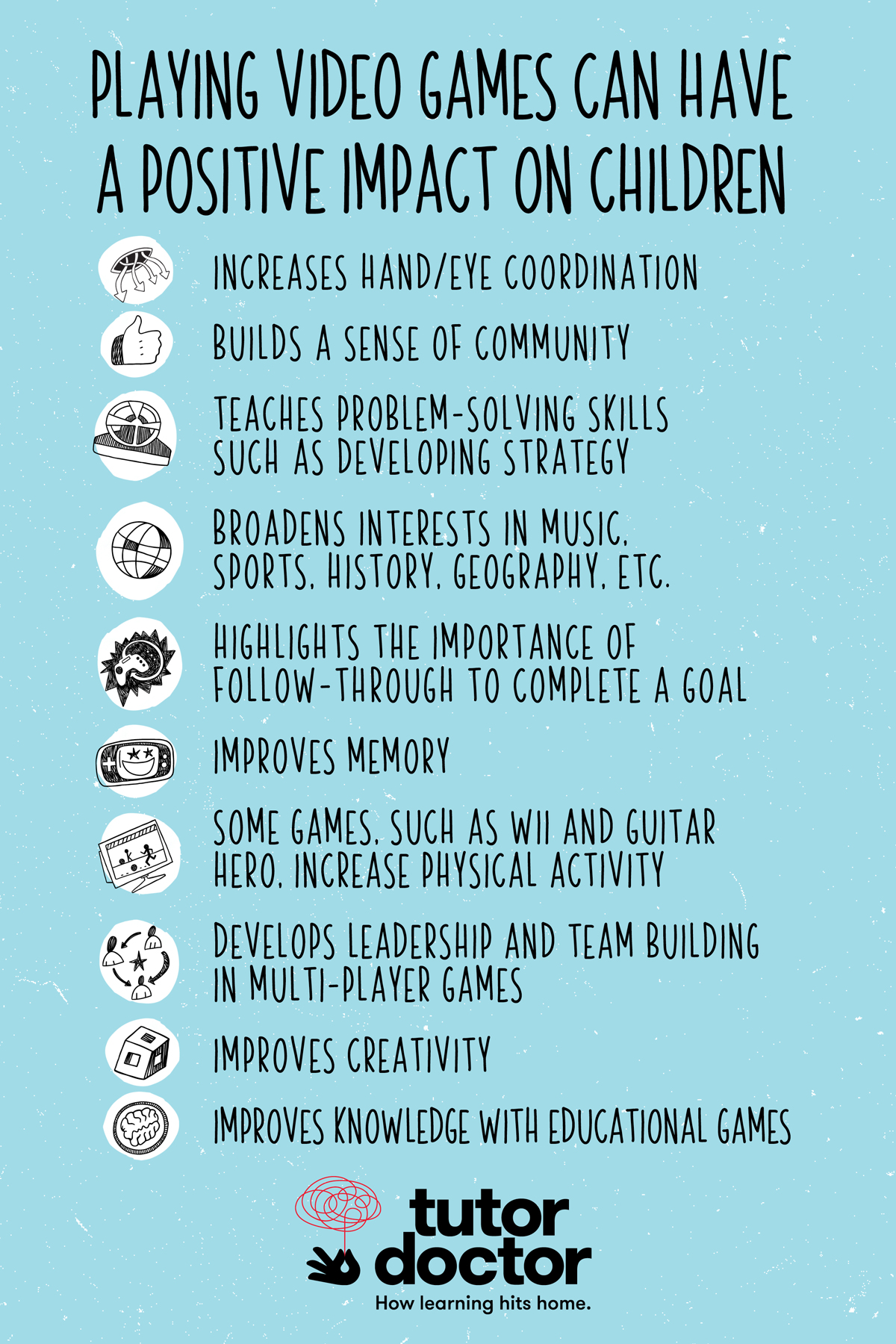 [Infographic] Video Games Day (12th September) the positive impact