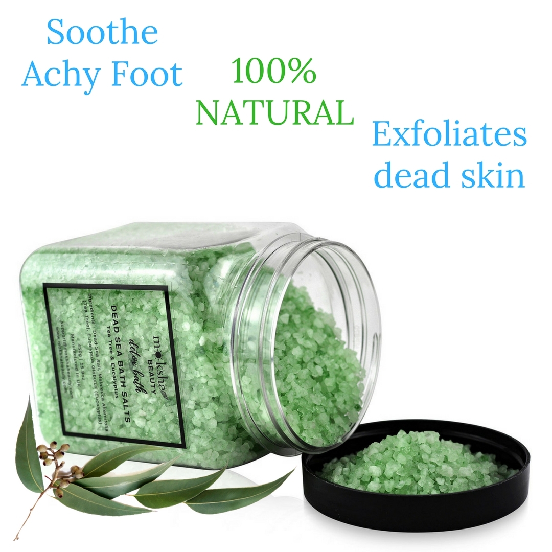Providing relief for cold and flu symptoms with bath salts inspired by