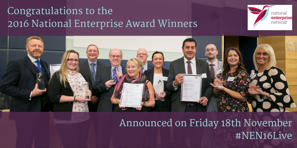 2016 National Enterprise Network Awards winners announced Press Room